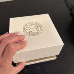 versace watch Box presentation box Black White box Watch case box